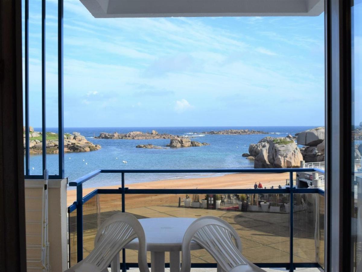 Superbe Appartement Avec Vue Mer Et Parking A Tregastel - Fr-1-368-29 Екстер'єр фото